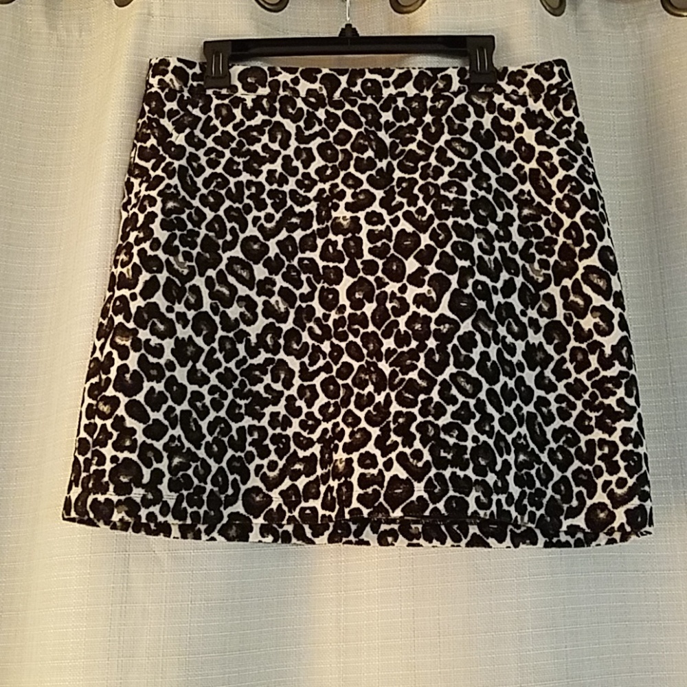 Sanctuary leopard print mini skirt